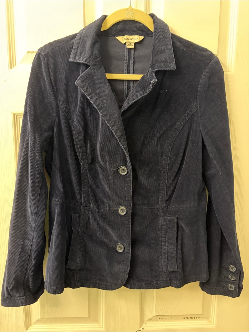 St. John's Bay Dark Navy Corduroy Blazer
